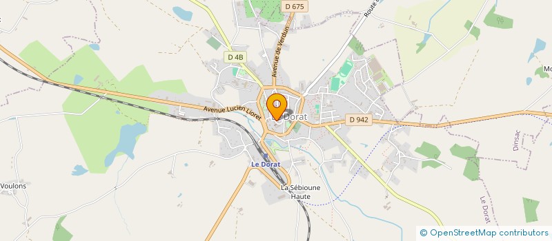 localisation de l'entreprise 352 073 720   LE DORAT