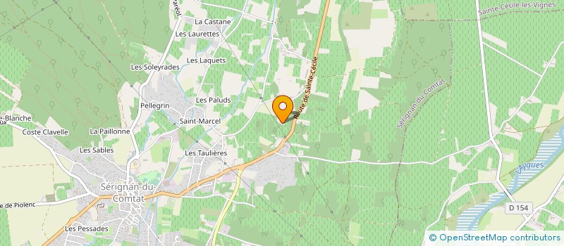 localisation de l'entreprise 352 077 630 à SERIGNAN-DU-COMTAT