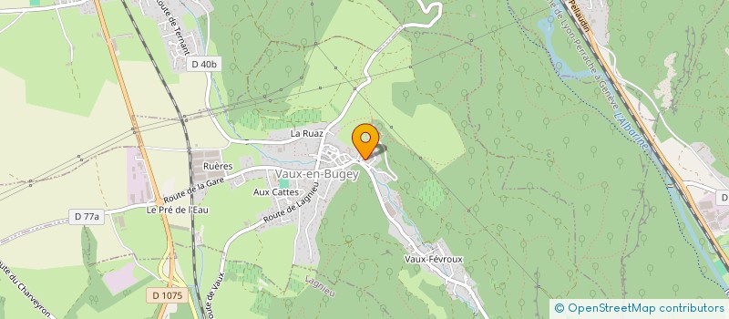 localisation de l'entreprise 352 109 573   VAUX-EN-BUGEY