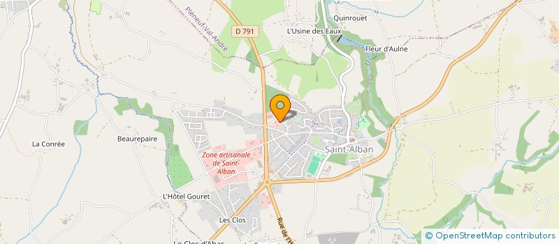 localisation de l'entreprise 352 158 265  à SAINT-ALBAN