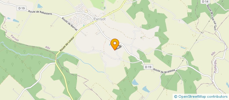 localisation de l'entreprise 352 166 524   LES SALLES-DU-GARDON