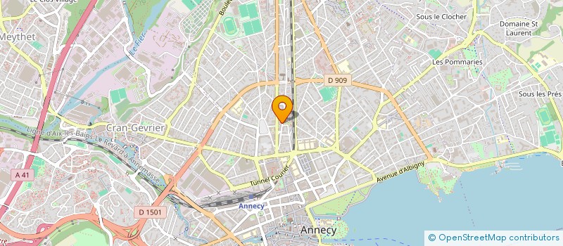 localisation de l'entreprise 352 221 576 à ANNECY