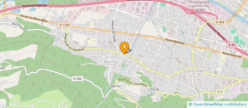 localisation de l'entreprise 352 226 187   CHAMONIX-MONT-BLANC