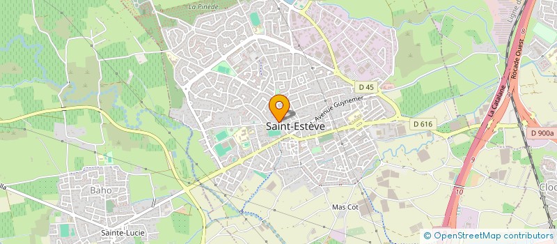 localisation de l'entreprise 352 269 179   SAINT-ESTEVE