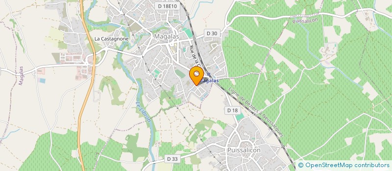 localisation de l'entreprise 352 311 716   NARBONNE