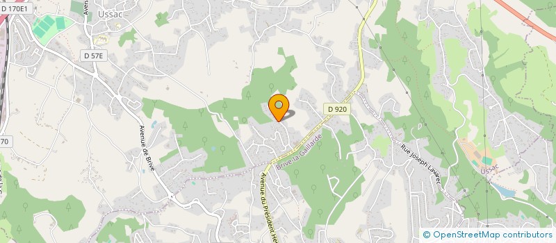 localisation de l'entreprise 352 415 715   USSAC