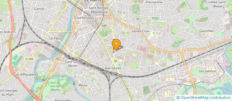 localisation de l'entreprise 352 481 808   LE MANS