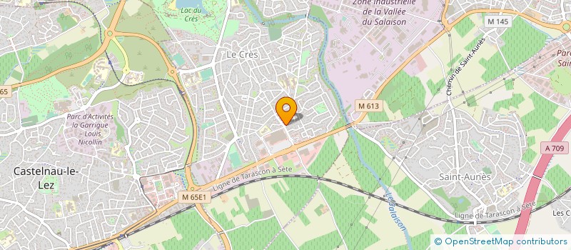 localisation de l'entreprise 352 705 024   LE CRES