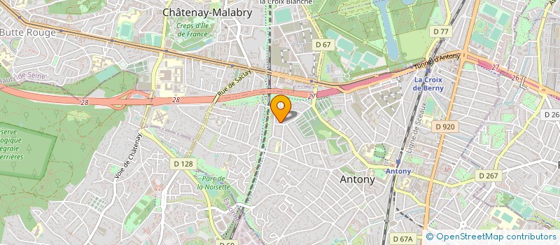 localisation de l'entreprise 352 808 299  à ANTONY