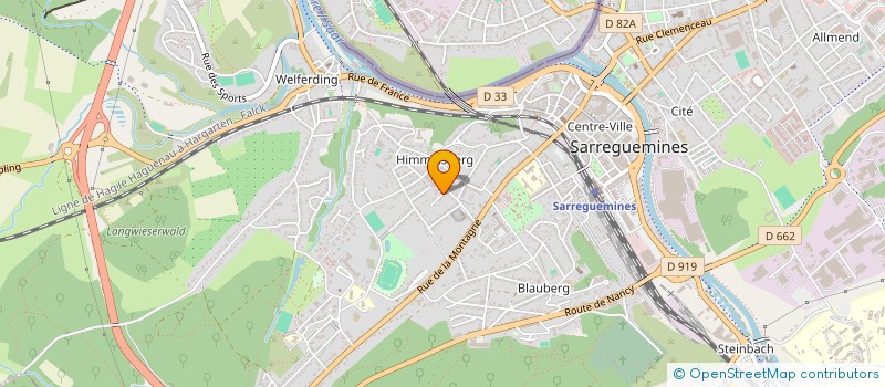 localisation de l'entreprise 352 881 957   SARREGUEMINES