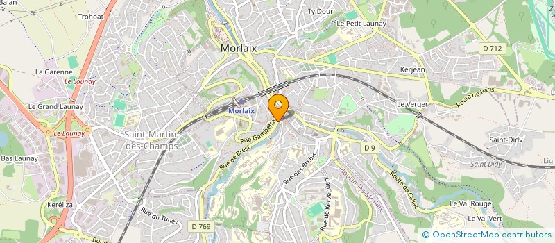 localisation de l'entreprise 353 039 084   MORLAIX