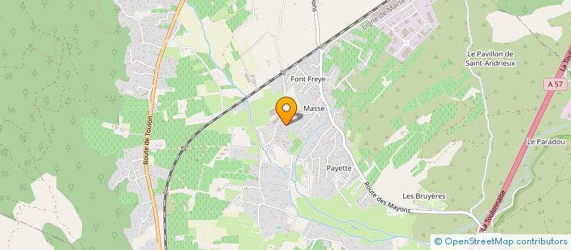 localisation de l'entreprise 353 224 868   GONFARON