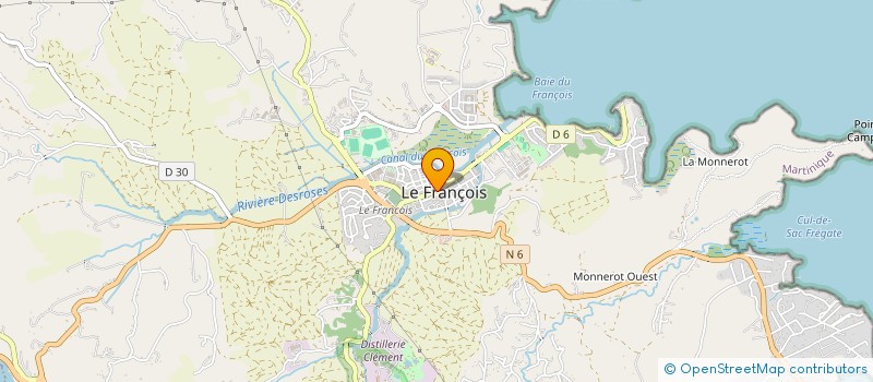 localisation de l'entreprise 353 257 108 à LE FRANCOIS