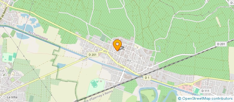 localisation de l'entreprise 353 277 601   AY-CHAMPAGNE