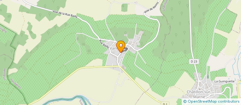 localisation de l'entreprise 353 289 515   VANDIERES