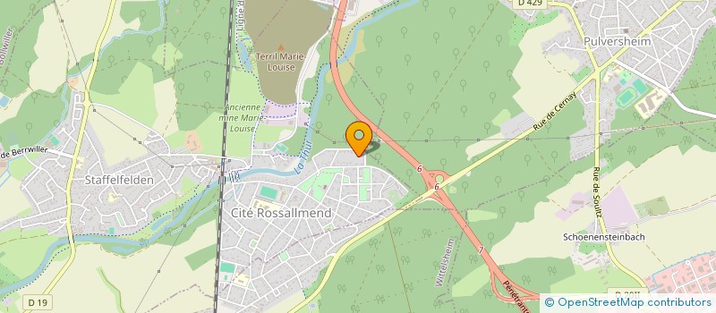 localisation de l'entreprise 353 334 311   CERNAY