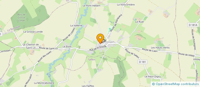 localisation de l'entreprise 353 362 072 à CORMOLAIN