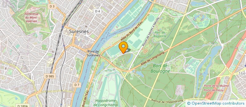 localisation de l'entreprise 353 415 987   PARIS