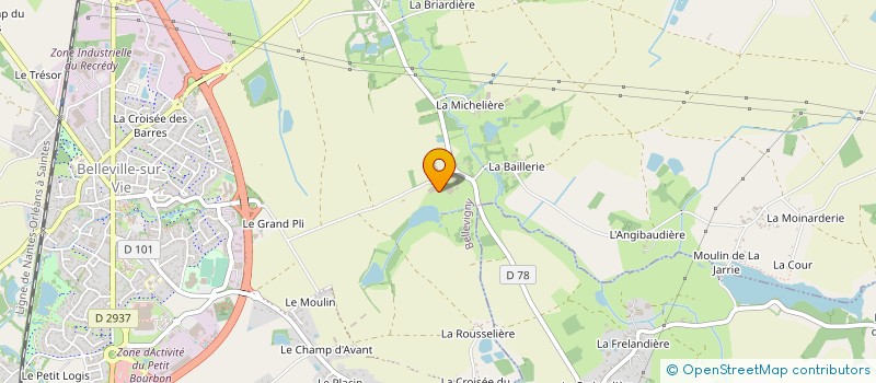 localisation de l'entreprise 353 439 623   BELLEVIGNY