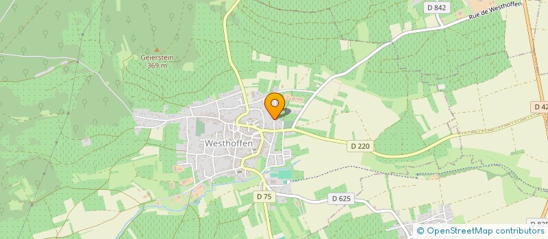 localisation de l'entreprise 353 493 695   WESTHOFFEN