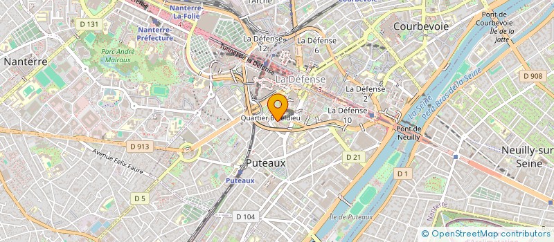 localisation de l'entreprise 353 503 014   PUTEAUX