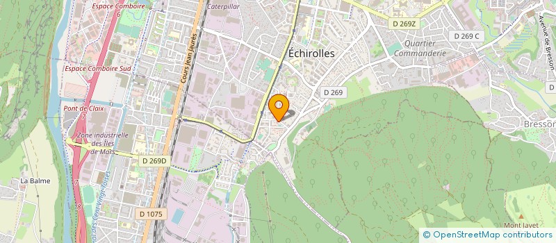 localisation de l'entreprise 353 541 105   ECHIROLLES