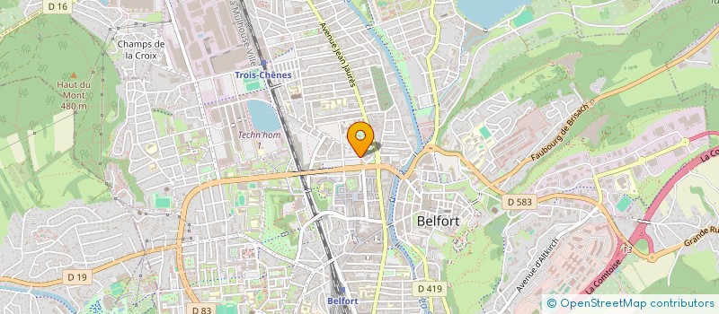 localisation de l'entreprise 353 618 242   CERNAY