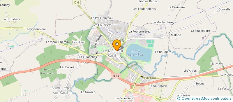 localisation de l'entreprise 353 835 549 à LE MELE-SUR-SARTHE