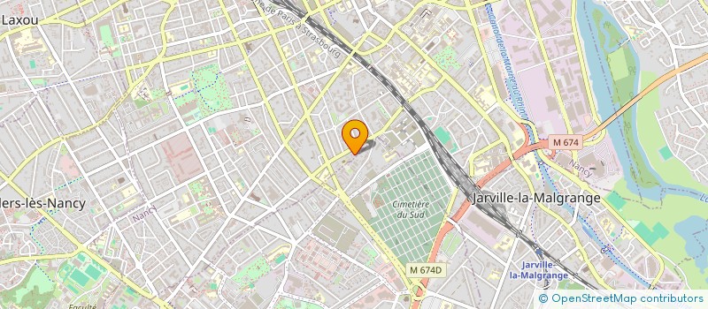 localisation de l'entreprise 353 872 393   NANCY