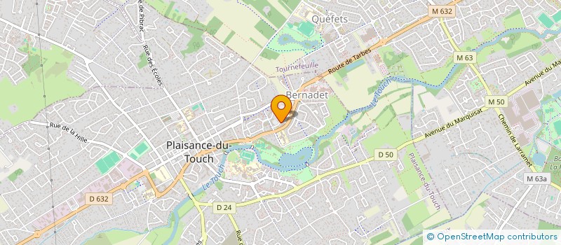 localisation de l'entreprise 353 934 185   PLAISANCE-DU-TOUCH