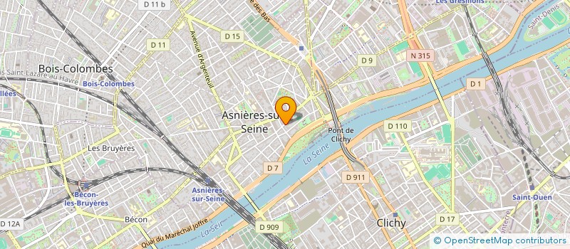 localisation de l'entreprise 357 AIRSOFT à ASNIERES-SUR-SEINE