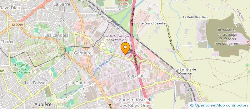 localisation de l'entreprise 357IT  CLERMONT-FERRAND