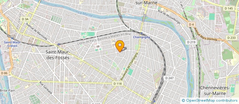 localisation de l'entreprise 35AQUATRE à SAINT-MAUR-DES-FOSSES