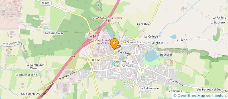 localisation de l'entreprise 35EME BATAILLON  RIVES-DU-COUESNON