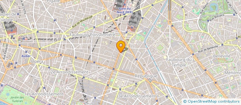 localisation de l'entreprise 36 BEAUTY SARL  PARIS