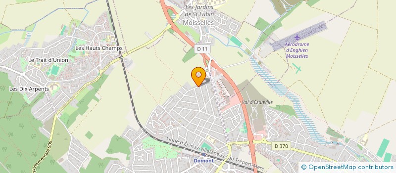 localisation de l'entreprise 36 CURIE  DOMONT