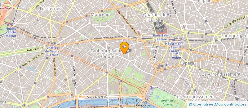 localisation de l'entreprise 36 ELYSEE MATIGNON  PARIS