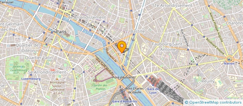 localisation de l'entreprise 36 FAMILLES à PARIS