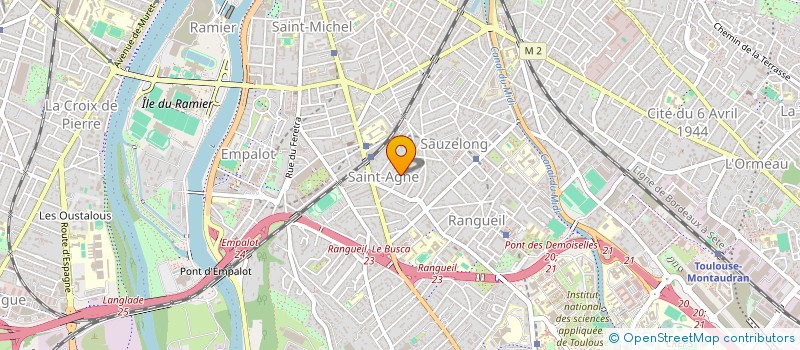 localisation de l'entreprise 36 MERIC à TOULOUSE