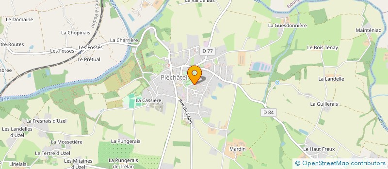 localisation de l'entreprise 36 RAYONS ASSOCIATION  PLECHATEL