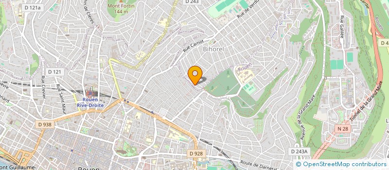 localisation de l'entreprise 36 RECORDS  BIHOREL