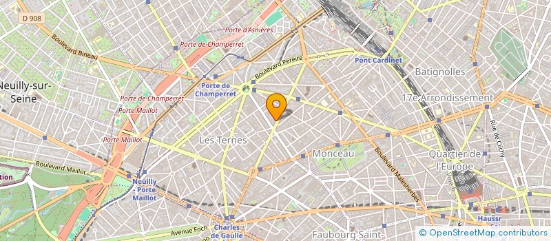 localisation de l'entreprise 36 RUE CARNOT  PARIS