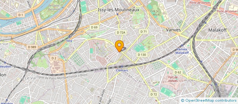 localisation de l'entreprise 36 SAINTS PERES à ISSY-LES-MOULINEAUX
