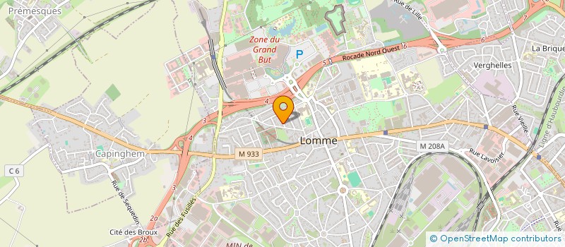 localisation de l'entreprise 36 SOINS  LILLE
