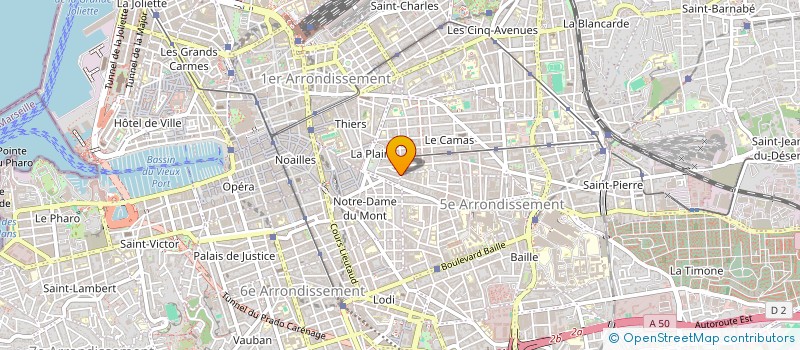localisation de l'entreprise 360 2000 TREIZE à MARSEILLE