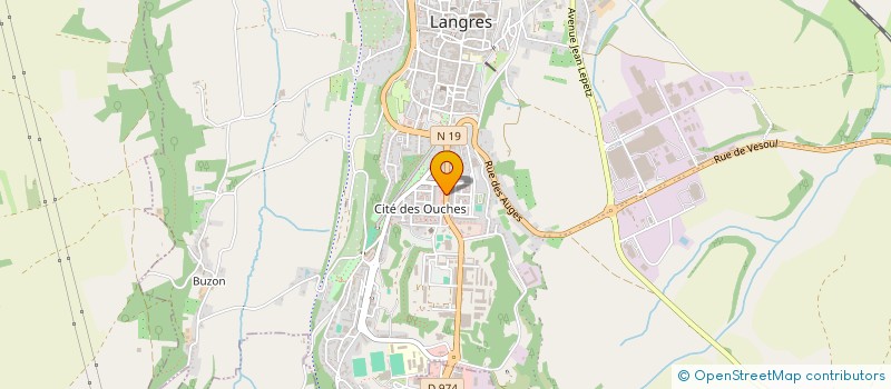 localisation de l'entreprise 360 - AIDE AUX PRISONNIERS FRANCAIS EN ASIE à LANGRES