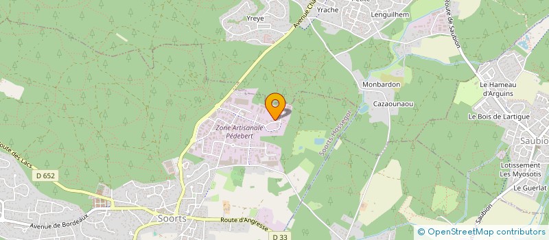 localisation de l'entreprise 360 AUDITS CONSEILS  SOORTS-HOSSEGOR