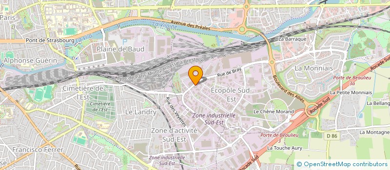 localisation de l'entreprise 360 BREIZH AUTO  CESSON-SEVIGNE