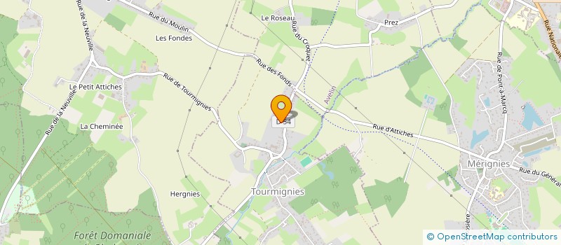 localisation de l'entreprise 360 CONSULTING SARL à TOURMIGNIES