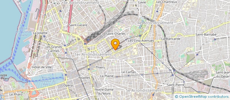localisation de l'entreprise 360 ET MEME PLUS à MARSEILLE